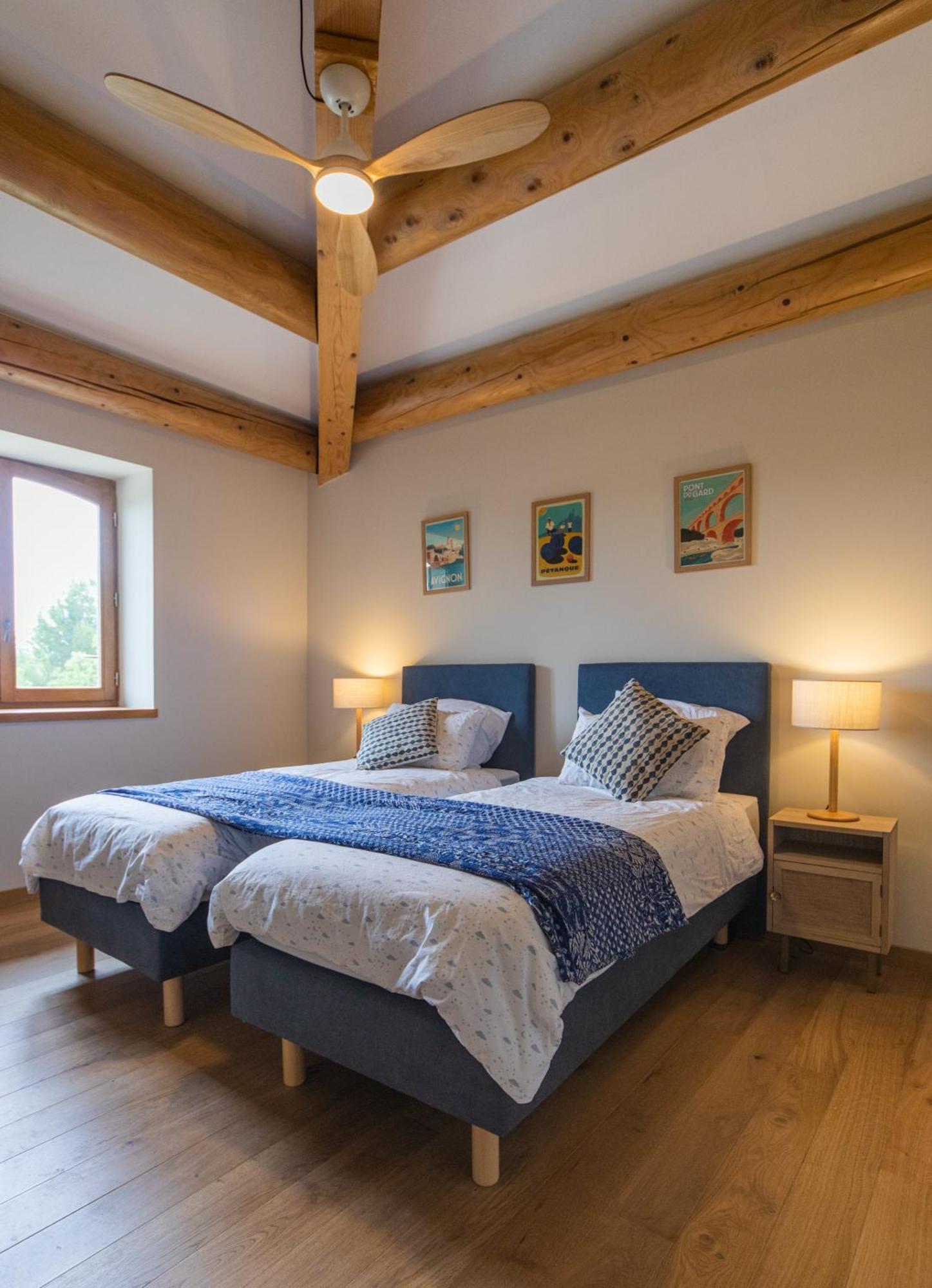 เล เอตวล เดอ โพรว็องซ์ Bed & Breakfast Saint-Paulet-de-Caisson ห้อง รูปภาพ