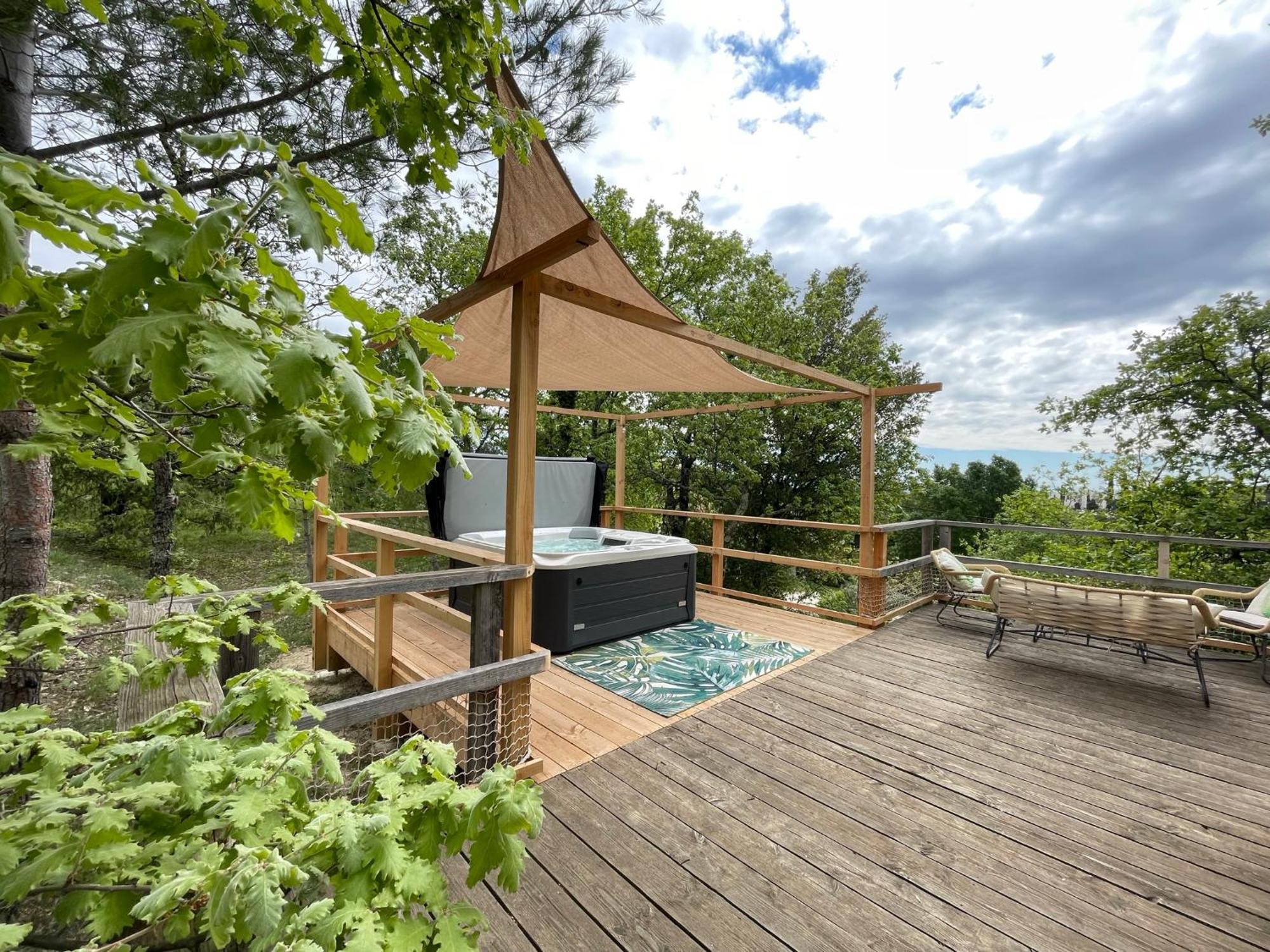 เล เอตวล เดอ โพรว็องซ์ Bed & Breakfast Saint-Paulet-de-Caisson ภายนอก รูปภาพ